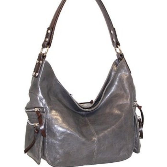 Nino Bossi Leather Shoulder Bag - Picture 5 of 5
